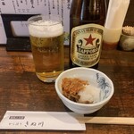 饂飩とお酒 からほり きぬ川 - なめたけおろし