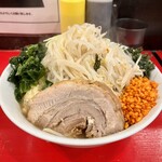 Ramen Takanome - 限定塩ラーメンニンニク少なめヤサイカラアゲ