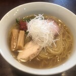 人力俥 - 限定麺、南高梅の塩そば980円税込