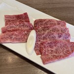 川越焼肉　Kan - 焼肉定食（深谷牛上カルビ）