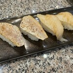 海鮮グルメ寿司 楽半 - ノドグロ、エンガワ