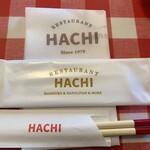 ハンバーグレストランHACHI - 全てが「HACHI」マークです♡