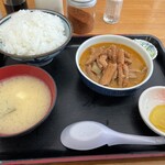 永井食堂 - ご飯は画像以上に大きくて、中が詰まってるので少食の方は注意