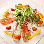五大陸 - 新鮮！海鮮カルパッチョ
五大陸風に美味しくアレンジしました。