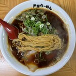 芦屋らーめん庵 - ストレート細麺