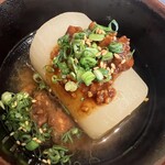Yakitori Kotori - ふろ吹き大根鶏田楽味噌。