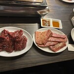 焼肉 大幸園 - ハラミ　　　カルビ