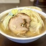 Rairai Ken - 叉焼タンメン(叉焼は野菜の下にぐるっと一周)