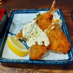 新大阪 海鮮食堂 おーうえすと - アジフライ