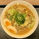 札幌タンメン ベジ達 - 贅沢野菜 味噌タンメン 味玉 950円
            2024年5月9日