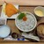 函館 まるかつ水産 - 料理写真:B しらす丼とアジフライのセット