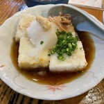 Manten Sakaba - 揚げ出し豆腐　※満天酒場定番。美味い。