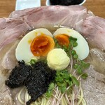 貝と地鶏だしのらぁ麺 ちょろ - 「超」特製ちょろらぁ麺　塩