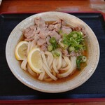 Junteuchi Udon Yoshiya - 讃岐もち豚の肉ぶっかけ・中