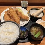 Uo Tomo - アジフライ定食