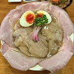 貝と地鶏だしのらぁ麺 ちょろ - 「超」特製ちょろらぁ麺　塩