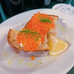 松乃井食堂 - いくらの発酵バタートースト