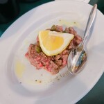 松乃井食堂 - あか牛の炙りタルタル