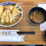 天ぷら 乃々花 - 同行者が頼んだ天丼