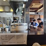 ニューラーメンショップ 主水 - カウンター席