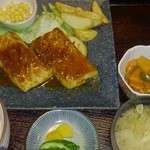 海鮮居酒屋 磯 - 鮪ステーキ定食￥700