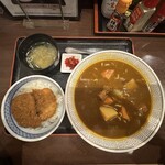 Taishuu Shokudou Masahiro - ♦︎ｶﾚｰﾗｰﾒﾝとﾐﾆﾀﾚかつ丼ｾｯﾄ
