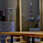 牡蠣屋 Wine&Sake 居酒屋 - テレビ塔見える、ロマンチック