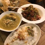 Cafe Bali Campur - クア・バルン+ナシ・チャンプル