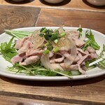 焼鳥唐揚ハイボール - 鶏皮ポン酢