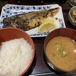 Sumibiyaki Senmon Shokudokoro Shiroganeya - とろさば旨塩焼き定食
