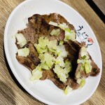 YAKINIKU-UBUNIKU - ねぎ塩牛タン焼き上がり♫