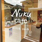 ヌクカフェ - 入口sign