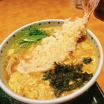 そば吉 - 天ぷらカレー玉子とじそば