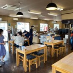 Honke Jinriki Udon Tosu Bypass Ten - 開店10分鐘後的店內
                      渴望品嚐烏冬的顧客絡繹不絕