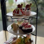 喜久水庵 - 料理写真:ふたり分です
シュー茶んもいます