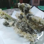 味の蔵どんつく - たらの芽天ぷら