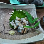 味の蔵どんつく - 北海道つぶ刺