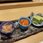 横浜 鮨 ふくじゅ - 前菜