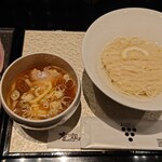 鶏 soba 座銀 - 数量限定魚介つけsobaと肉寿司