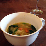 ヴェルサーレ - パスタセットのスープ
