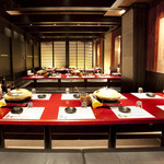 Koshitsu Izakaya Banya - ごゆっくりとおくつろぎ頂ける、【和】を基調にした自慢の個室。