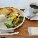 DOUTORKitchen - モーニングセット(ドリンクにチーズトーストを付けて560円)