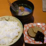 食楽庵 鼎 - お漬物も美味しい