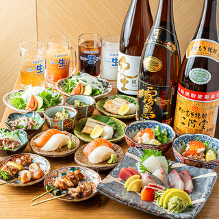 Perfect for parties and drinking parties! Courses with all-you-can-drink starting from 4,000 yen