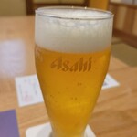 九つ井 - 生ビール。