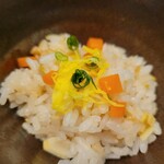 九つ井 - 筍ご飯。