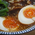 麺匠 いけだ - 特製 辛煮干しらーめん（味玉）