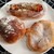 トツゼン ベーカーズ キッチン - 料理写真:左からくるみあんパン、ジャーマンガーリック、プレミアムクリームパン