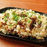 Michinoku Hidaka beef tendon and garlic rice