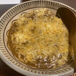 Hon katori - キーマ+レンズ豆+チーズのカレー